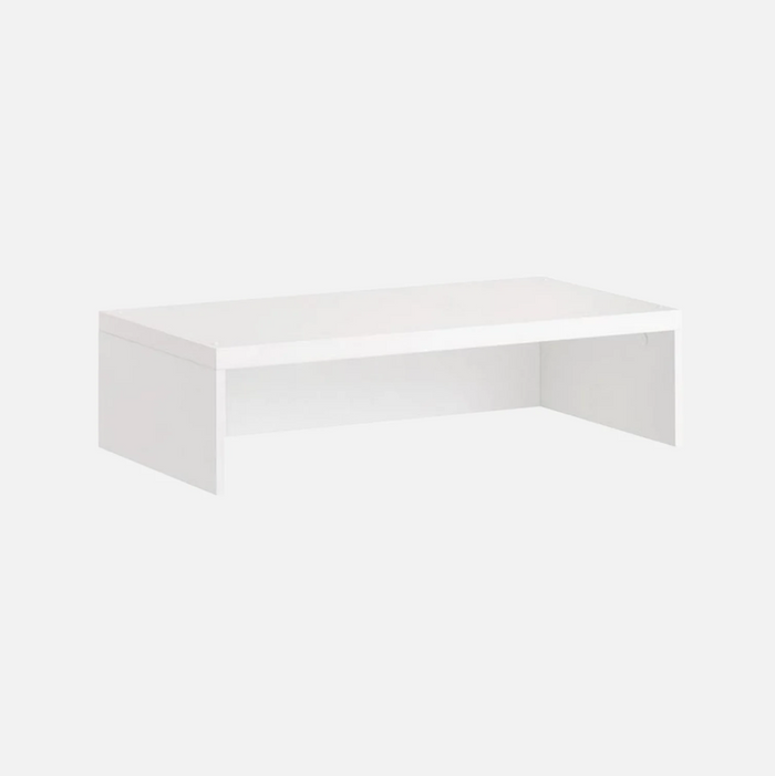 European Made Case Bookcase 1x3 Maxi White