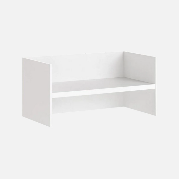 European Made Case Bookcase 1x4 Maxi White