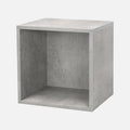 European Made Cube Shelf Concrete Effect