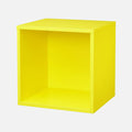 European Made Cube Shelf Lemon