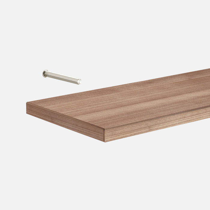 European Made Floating Oak Sand Shelf Kit 600x200x19mm