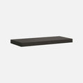 European Made Floating Shelf Luna Matte Black 1150x250x50mm