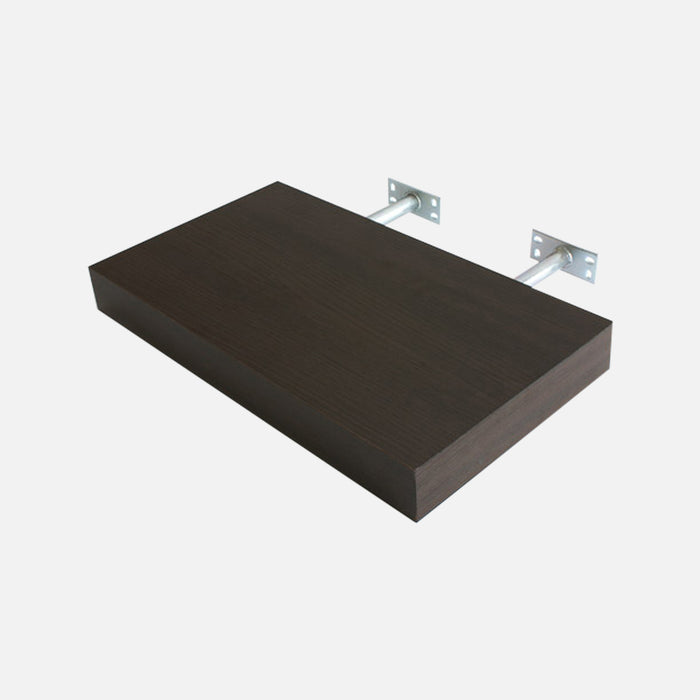 European Made Floating Shelf Mocca 445x250x50mm