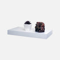 European Made Floating Shelf White 445x300x50mm