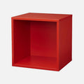 European Made Floor Wall Cube Red