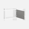 European Made Grey Wide Boon Door Kit