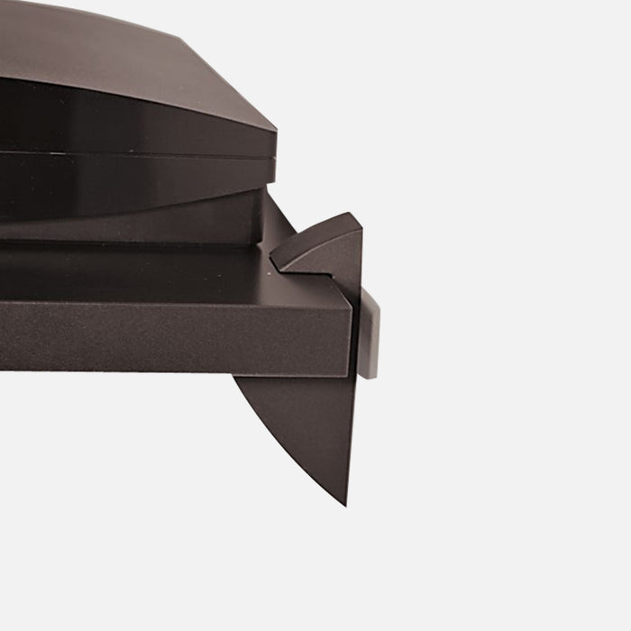 European Made Media Shelf Kit Black 450x300x25mm