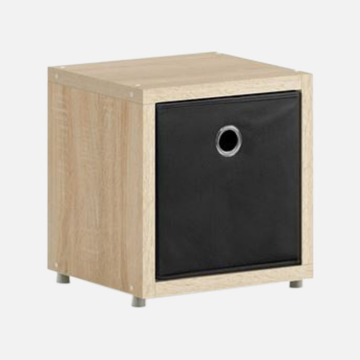 European Made Oak Cube & Black Softbox
