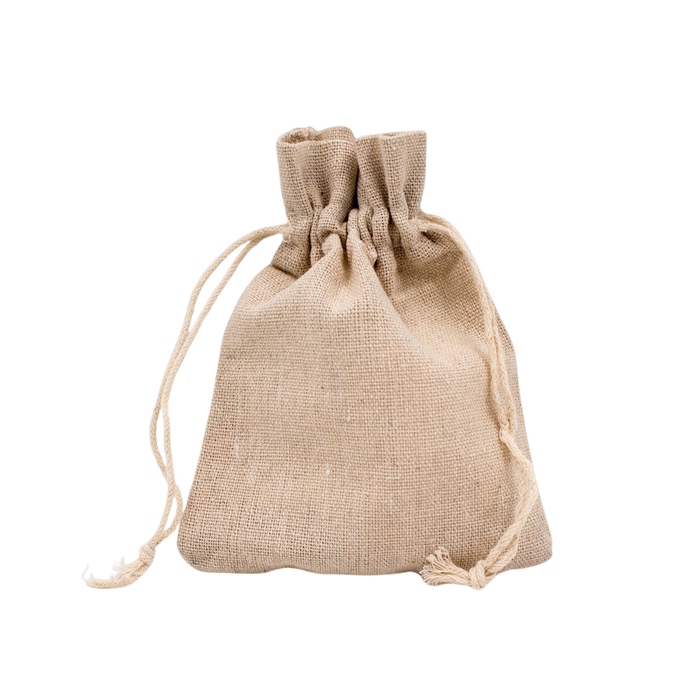 FABRIC BAG COTTON 10.5X14CM 20PCS Deventor