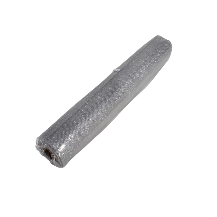 FABRIC GLITTER ROLL 50X10M SILVER Deventor