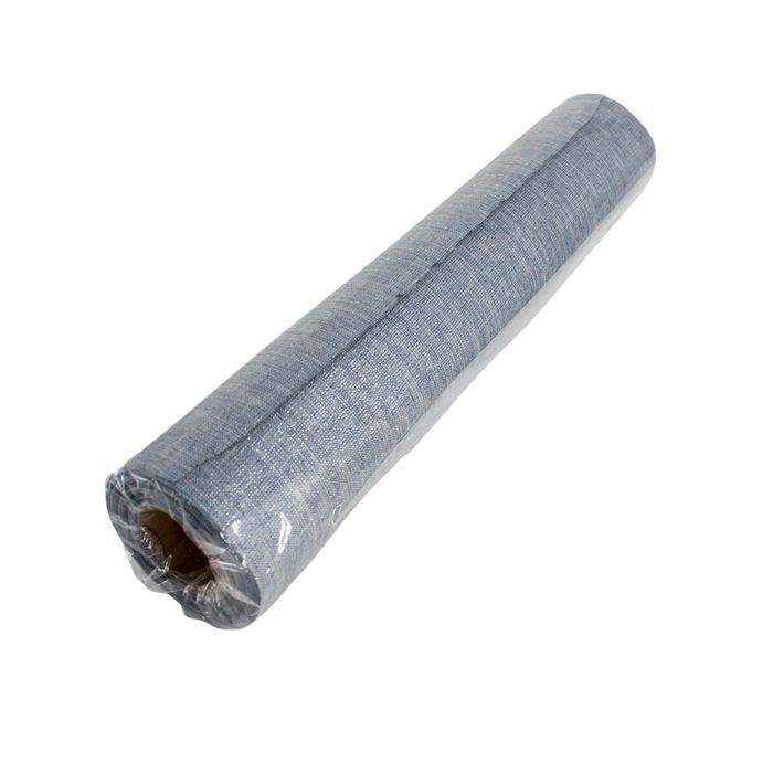 FABRIC ROLL SHINY LIGHT BLUE 36CM X 10M Deventor