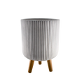 FIBER CLAY POT 30.5X30.5X46CM Deventor