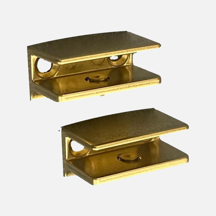 Flac Glass Clips Gold (Pair)