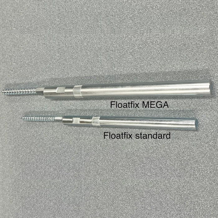 Floatfix MEGA Floating Shelf Bracket Steel 200x16mm (Pair)