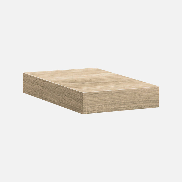 Floating Shelf Oak laminate Veneer 250x250x50mm