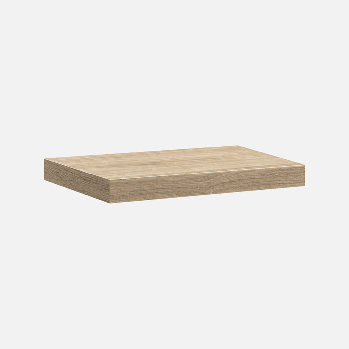 Floating Shelf Oak laminate Veneer 570x250x50mm