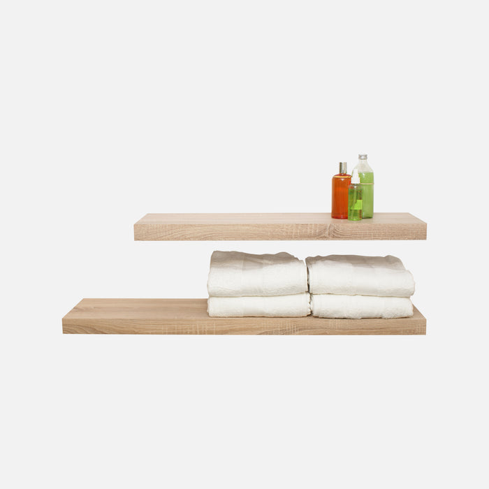 Floating Shelves Oak Veneer laminate (Double Deal)