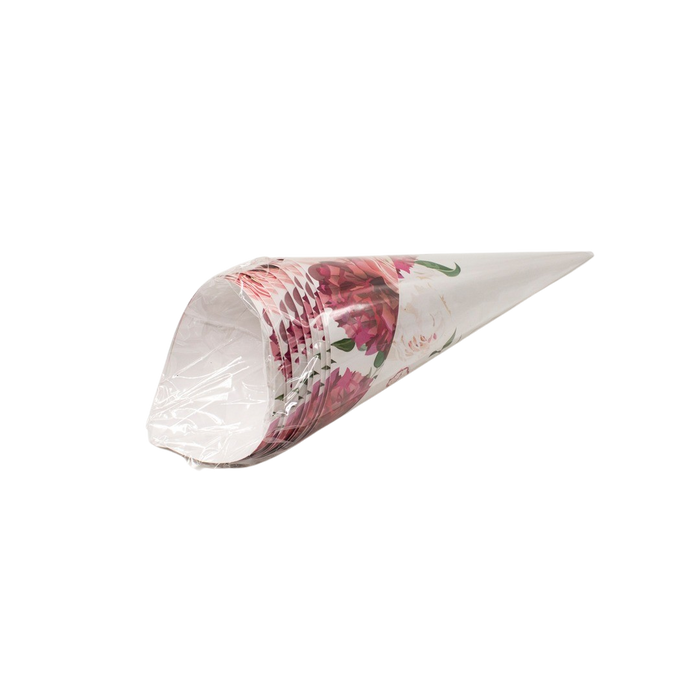 FLORAL PAPER CONES - 10pcs Deventor