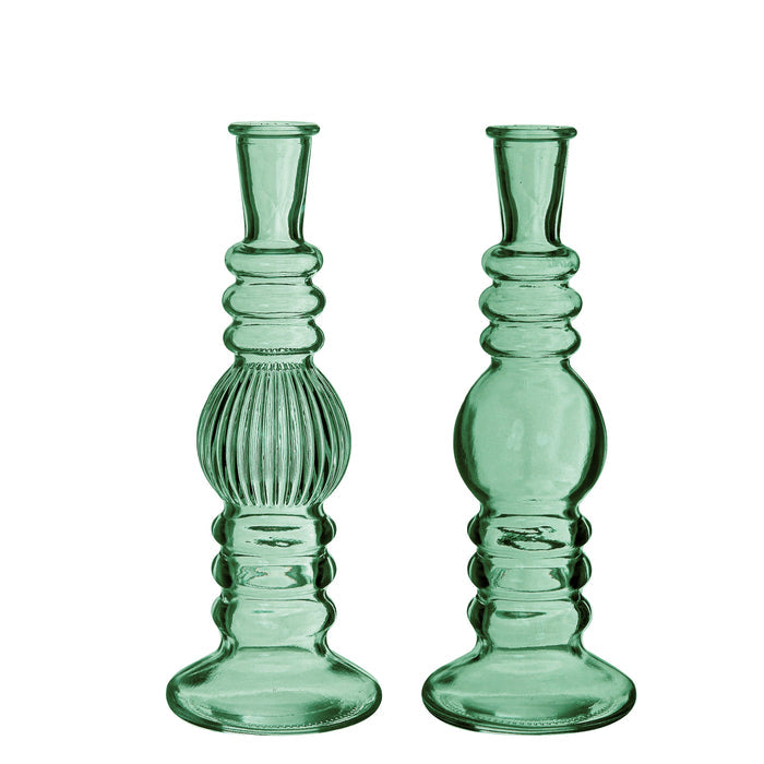 FLORENCE VASE CANDLE H23X8.5CM GREEN Deventor