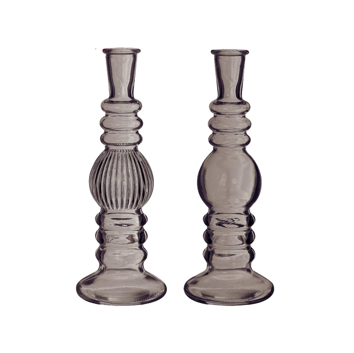 FLORENCE VASE CANDLE H23X8.5CM GREY Deventor