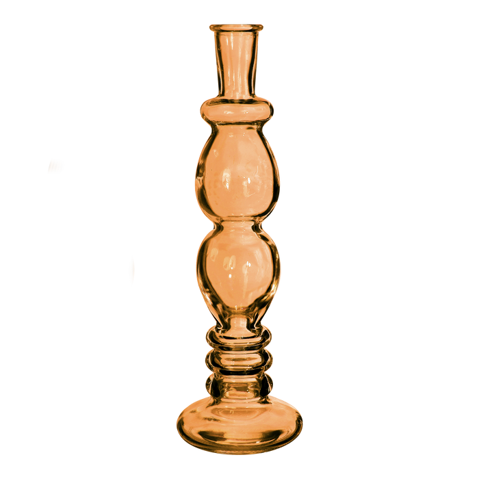 FLORENCE VASE CANDLE H28X9 AMBER Deventor