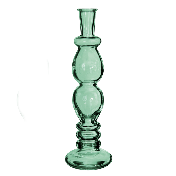 FLORENCE VASE CANDLE H28X9CM GREEN Deventor