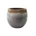 FLOWER POT GREY 23.5X20CM PH.HADJIGEORGIOU