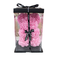 FOAM ROSE TEDDY BEAR 40CM PINK Deventor