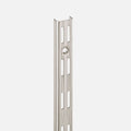 Galvanised Double Slot 50mm Pitch Wall Strips 495mm