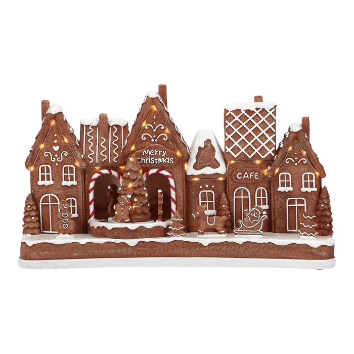 GINGERBREAD LED 37.5X11.5X21.5CM Deventor
