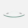 Glass Corner Flac Shelf Kit 200x200x8mm