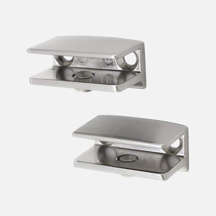 Glass Corner Flac Shelf Kit 200x200x8mm