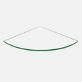 Glass Corner Shelf 250x250x8mm