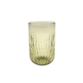 GLASS GREEN 410ML - 6pcs Deventor