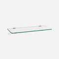 Glass Kit 600x120x8mm Flac Stainless Brackets
