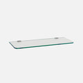 Glass shelf kit Flac Stainless Brackets 800x120x8mm
