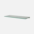 Glass Shelf Kit Rounded 800x200x8mm