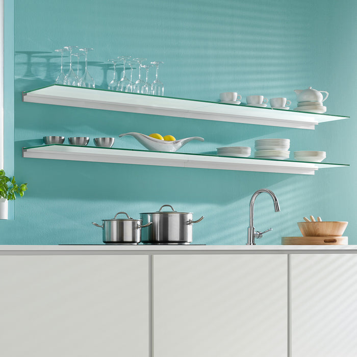 Glass Shelf Slot Kit 1150x200x10mm