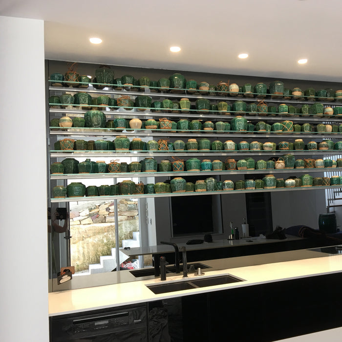 Glass Shelf Slot Kit 1150x200x10mm