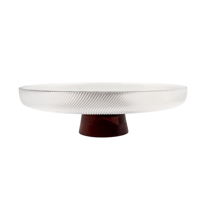 GLASS TRAY 30X9CM Deventor
