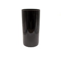 GLASS VASE 15X30CM BLACK Deventor
