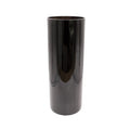 GLASS VASE 15X40CM BLACK Deventor