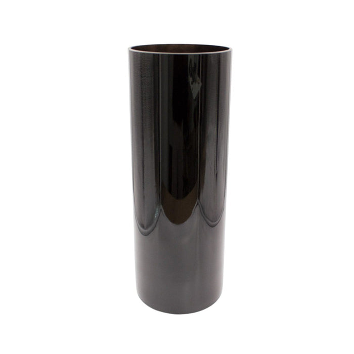GLASS VASE 15X40CM BLACK Deventor