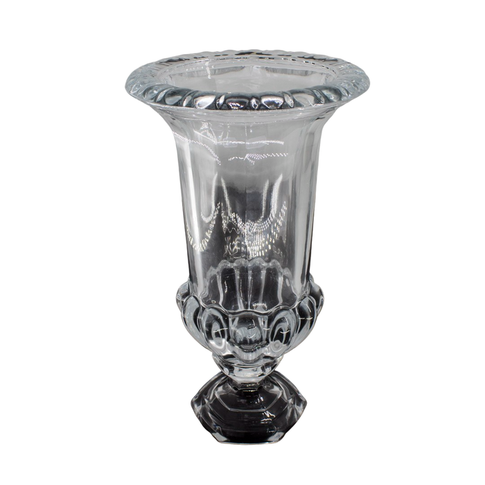 GLASS VASE 22X38CM CLEAR Deventor