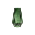 GLASS VASE GREEN 16CM Deventor