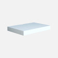 Gloss White Media Floating Shelf Kit 450x300x50mm