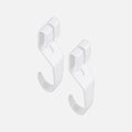 Gridboard Shelf Hooks White (Pair)