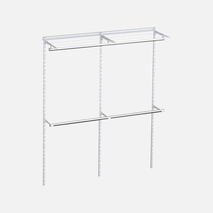 Gridboard Wire 2 Shelf & Rails Kit 1650x400x2000mm