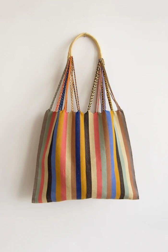 Hand-Woven Maya Hammock Tote Bag by Bella Cucina – handbag