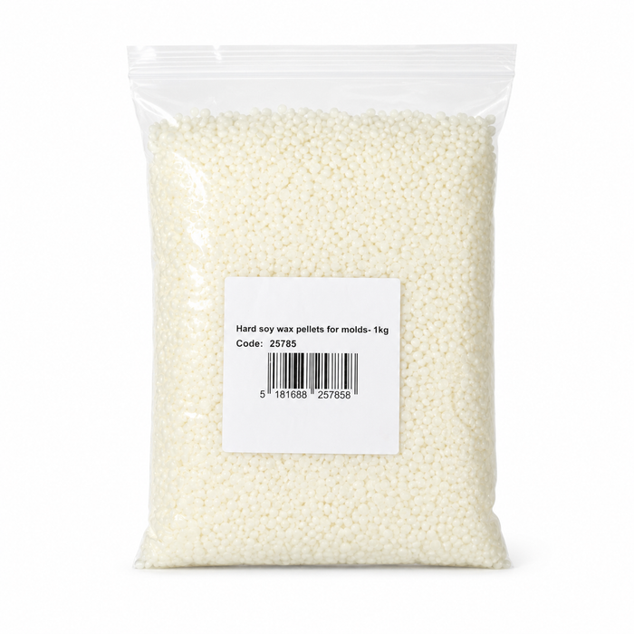HARD SOY WAX PELLETS FOR MOLDS 1KG Deventor